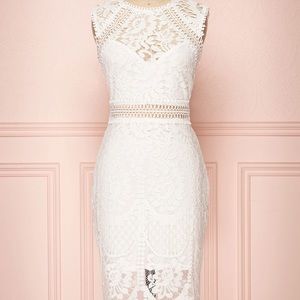 White Lace Dress